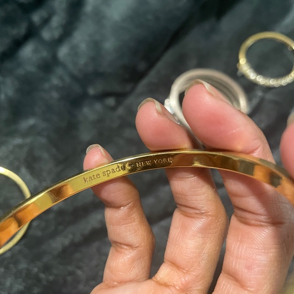 COPY - Kate spade green and gold bangle stroke of luck - Picture 3 of 7